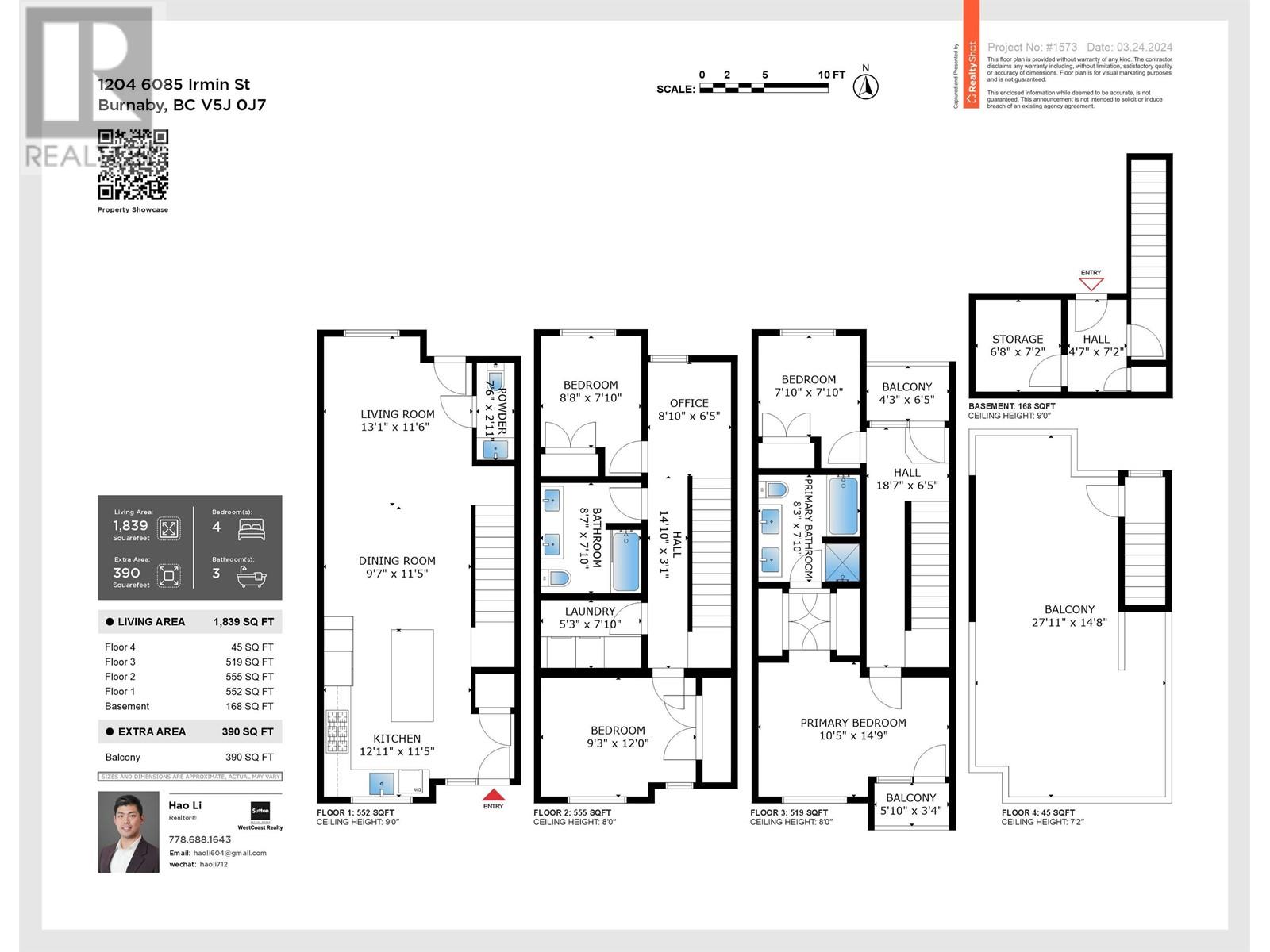 1204 6085 Irmin Street, Burnaby, British Columbia  V5J 0J7 - Photo 35 - R2982745