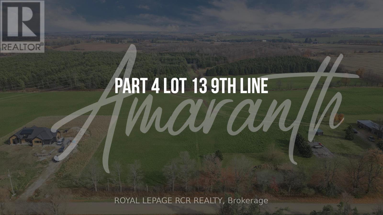 Pt4lt13 9th Line, Amaranth, Ontario  L9W 0H8 - Photo 18 - X12050962