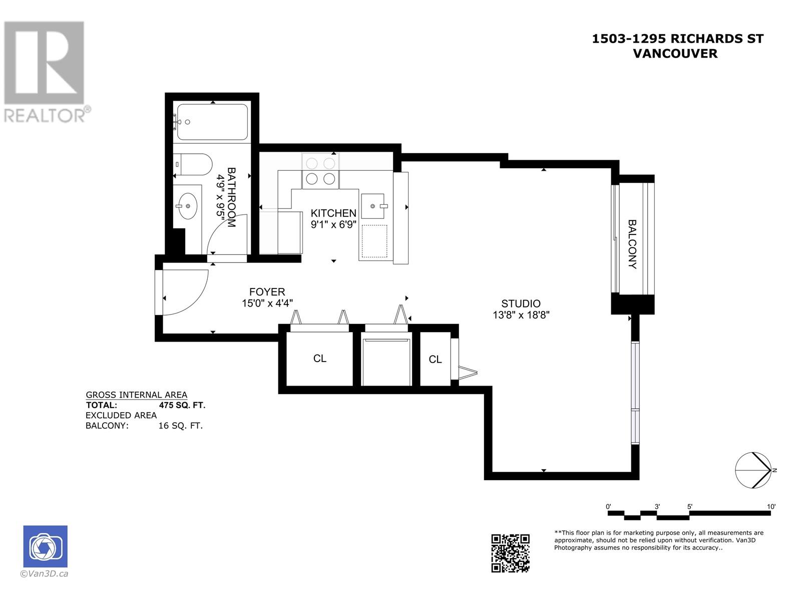 1503 1295 Richards Street, Vancouver, British Columbia  V6B 1B7 - Photo 28 - R2983590