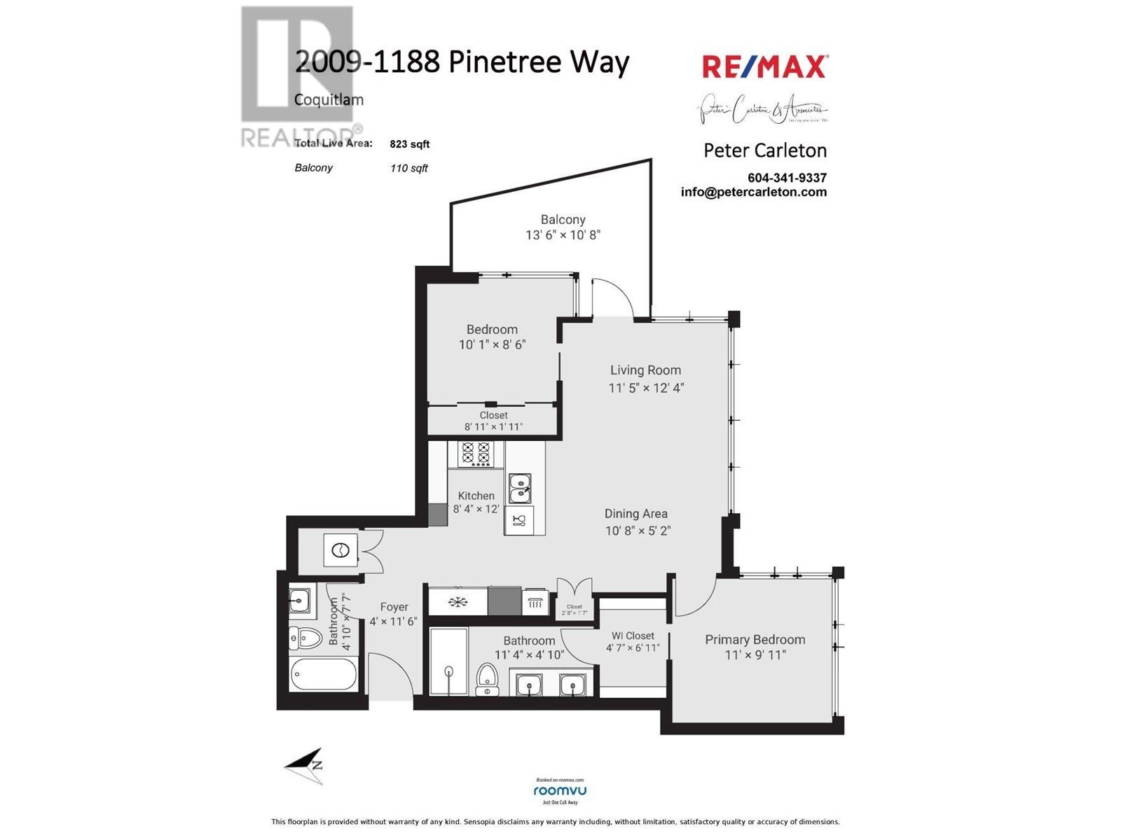 2009 1188 Pinetree Way, Coquitlam, British Columbia  V3B 0K9 - Photo 11 - R2983638