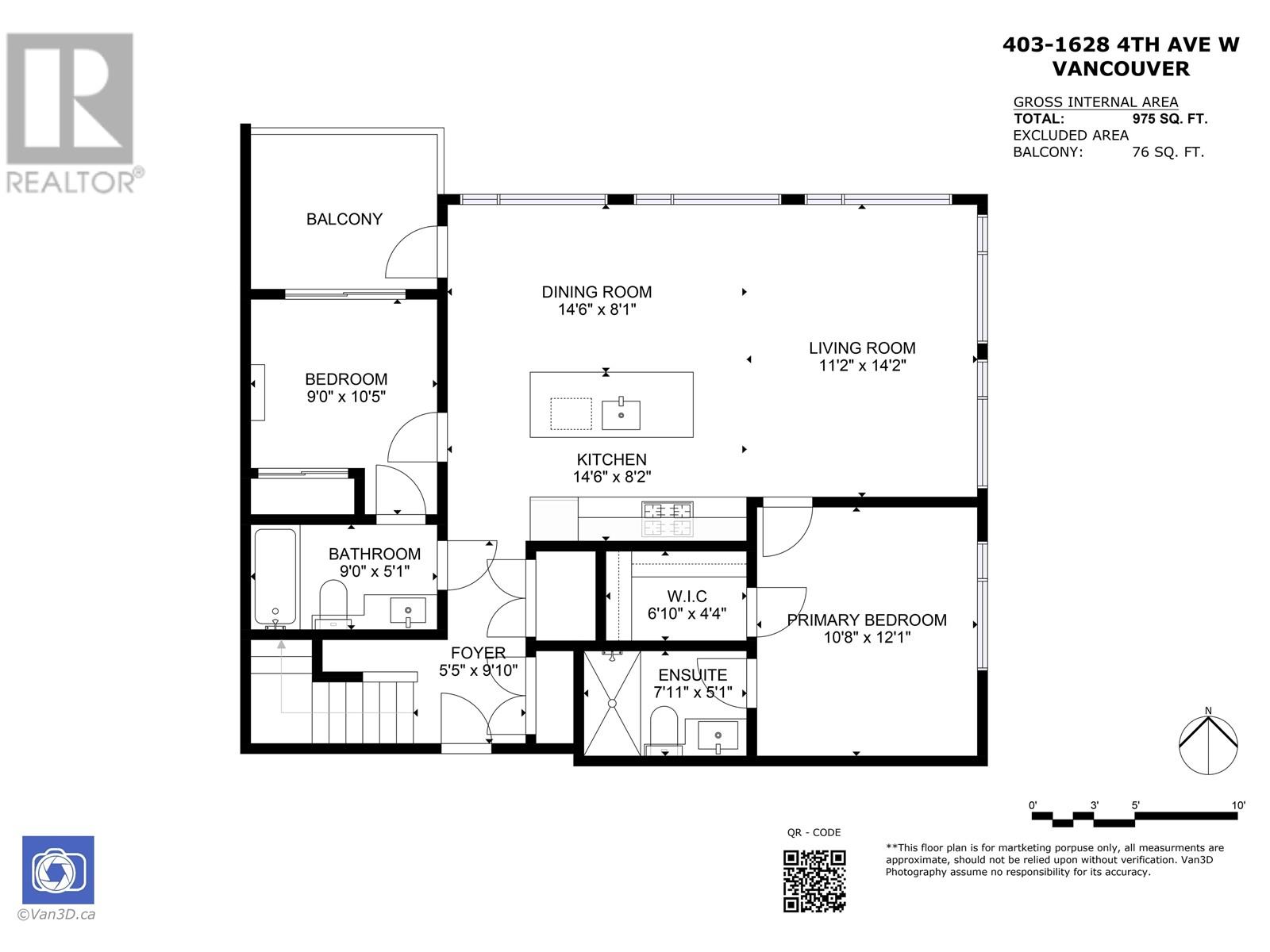 403 1628 W 4th Avenue, Vancouver, British Columbia  V6J 0G6 - Photo 21 - R2983488