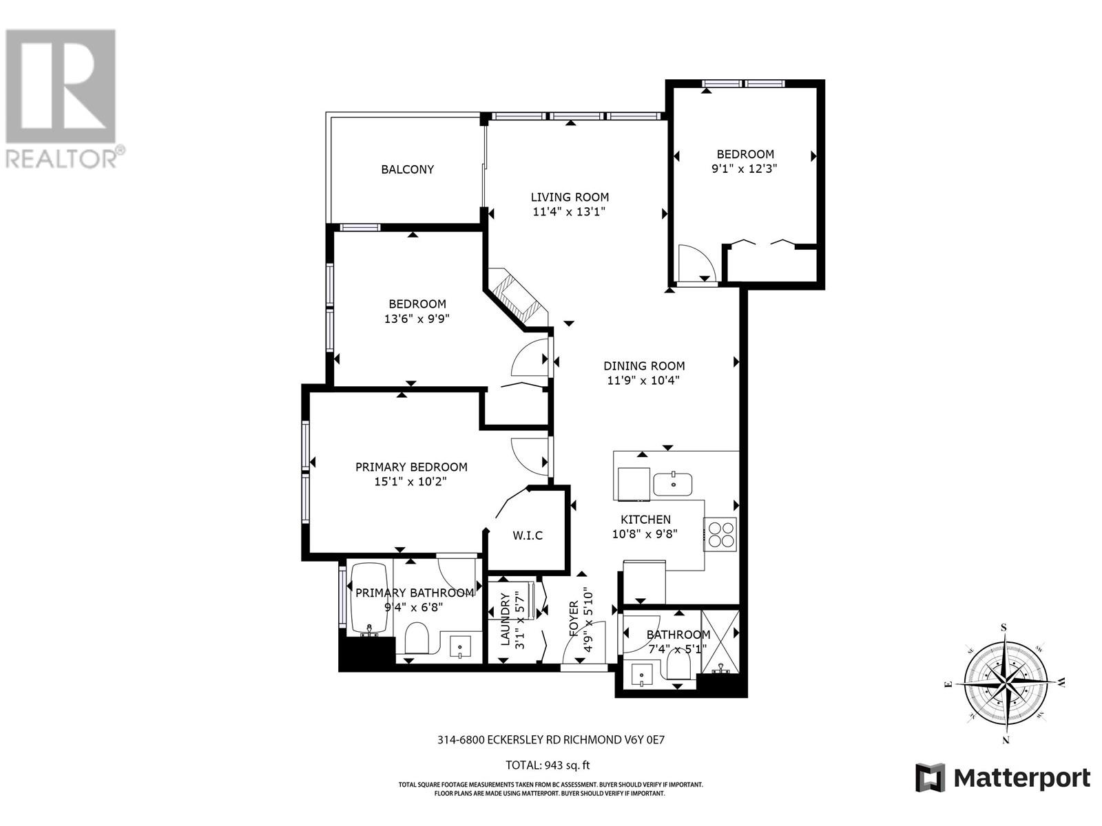 314 6800 Eckersley Road, Richmond, British Columbia  V6Y 0E7 - Photo 2 - R2984048