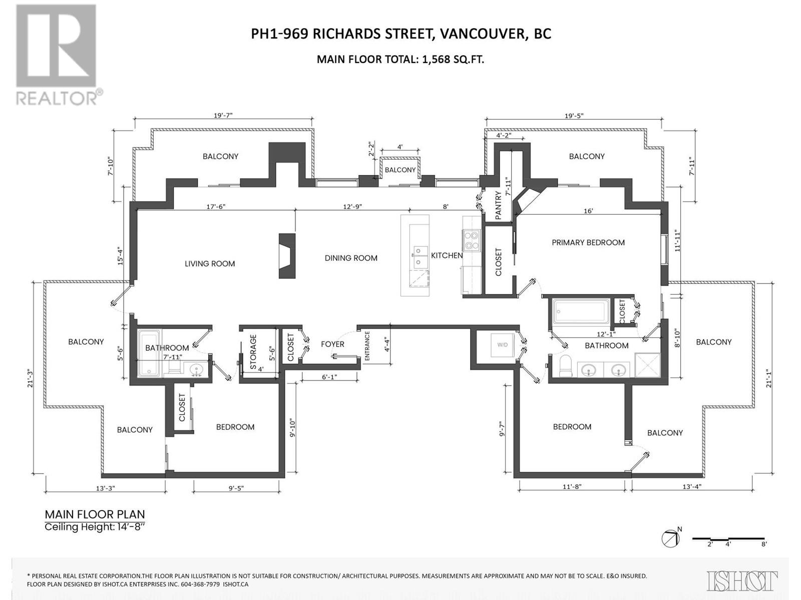 Ph1 969 Richards Street, Vancouver, British Columbia  V6B 1A8 - Photo 40 - R2984054
