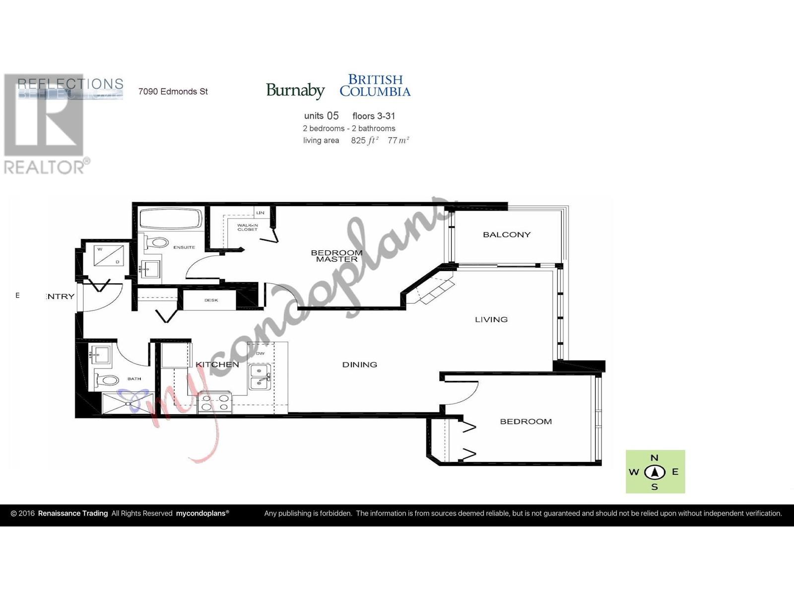 2205 7090 Edmonds Street, Burnaby, British Columbia  V3N 0C6 - Photo 36 - R2982074