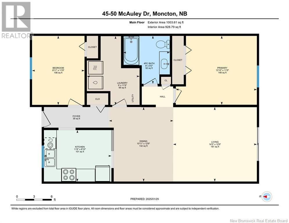 50 Mcauley Drive Unit# 45, Moncton, New Brunswick  E1A 6R2 - Photo 6 - NB115144