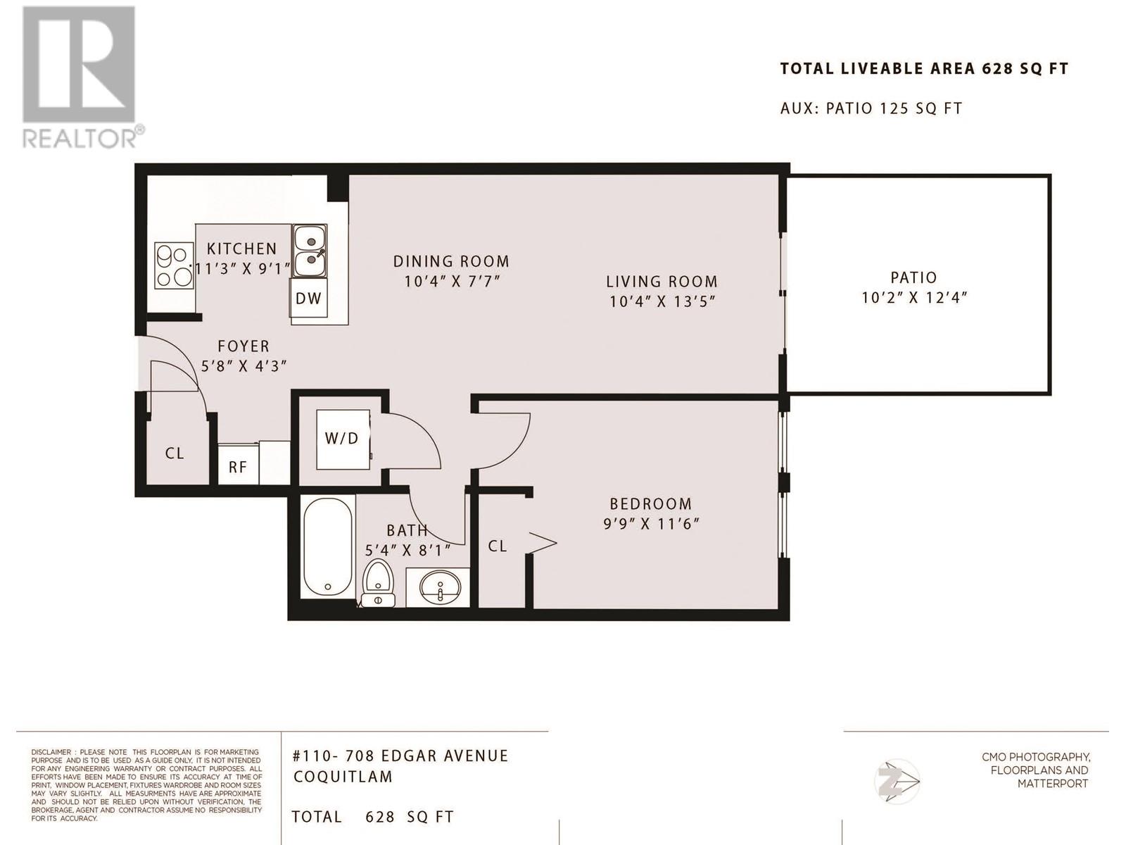 110 708 Edgar Avenue, Coquitlam, British Columbia  V3K 2J4 - Photo 16 - R2984365