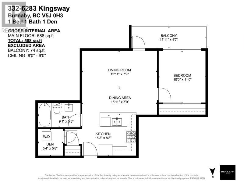 332 6283 Kingsway, Burnaby, British Columbia  V5J 0H3 - Photo 13 - R2984339