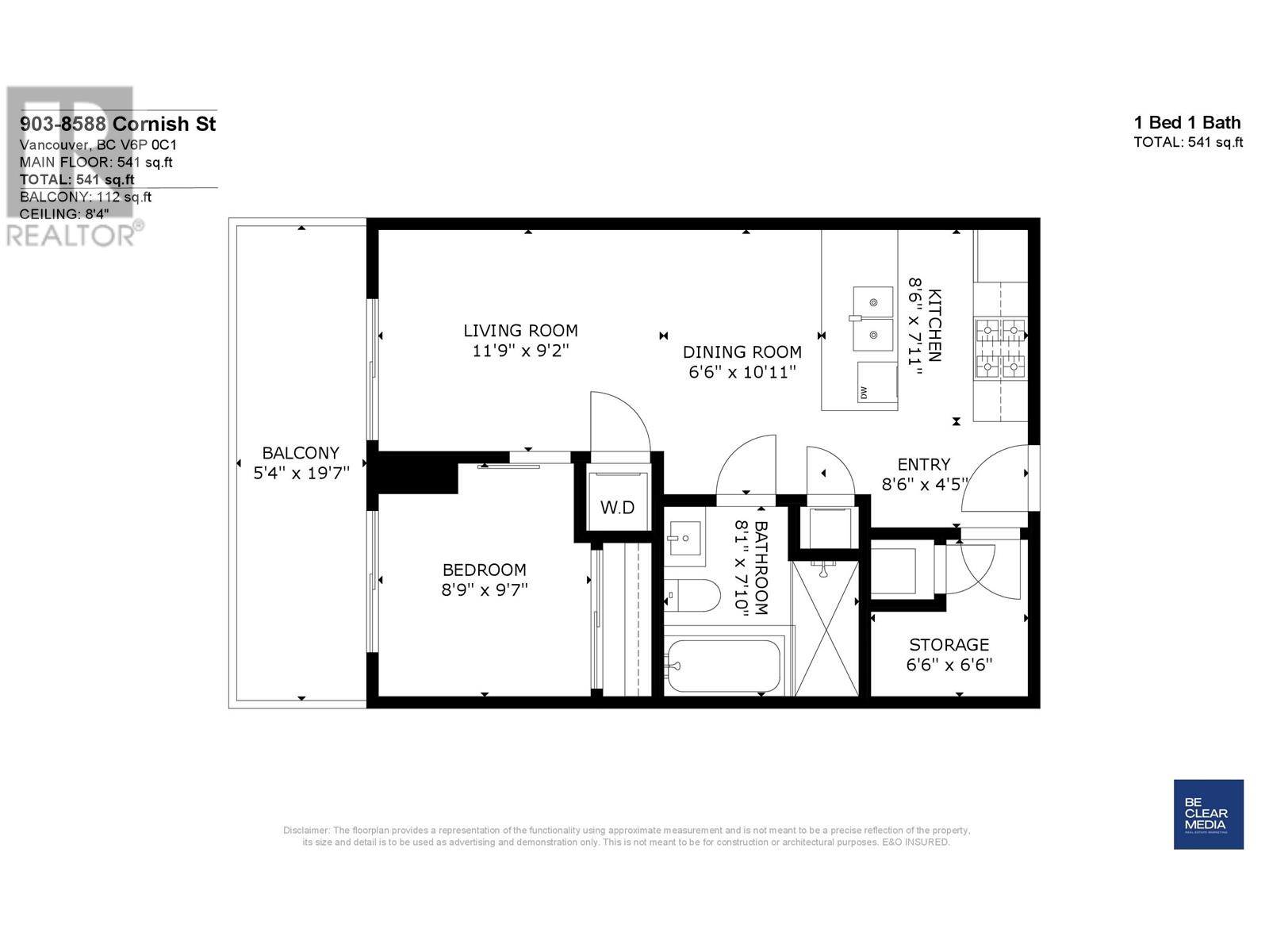 903 8588 Cornish Street, Vancouver, British Columbia  V6P 0C1 - Photo 19 - R2984532