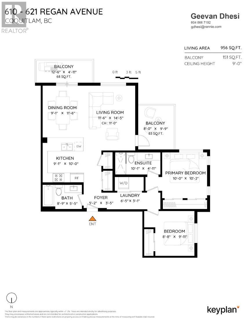 610 621 Regan Avenue, Coquitlam, British Columbia  V3J 0K1 - Photo 21 - R2984845