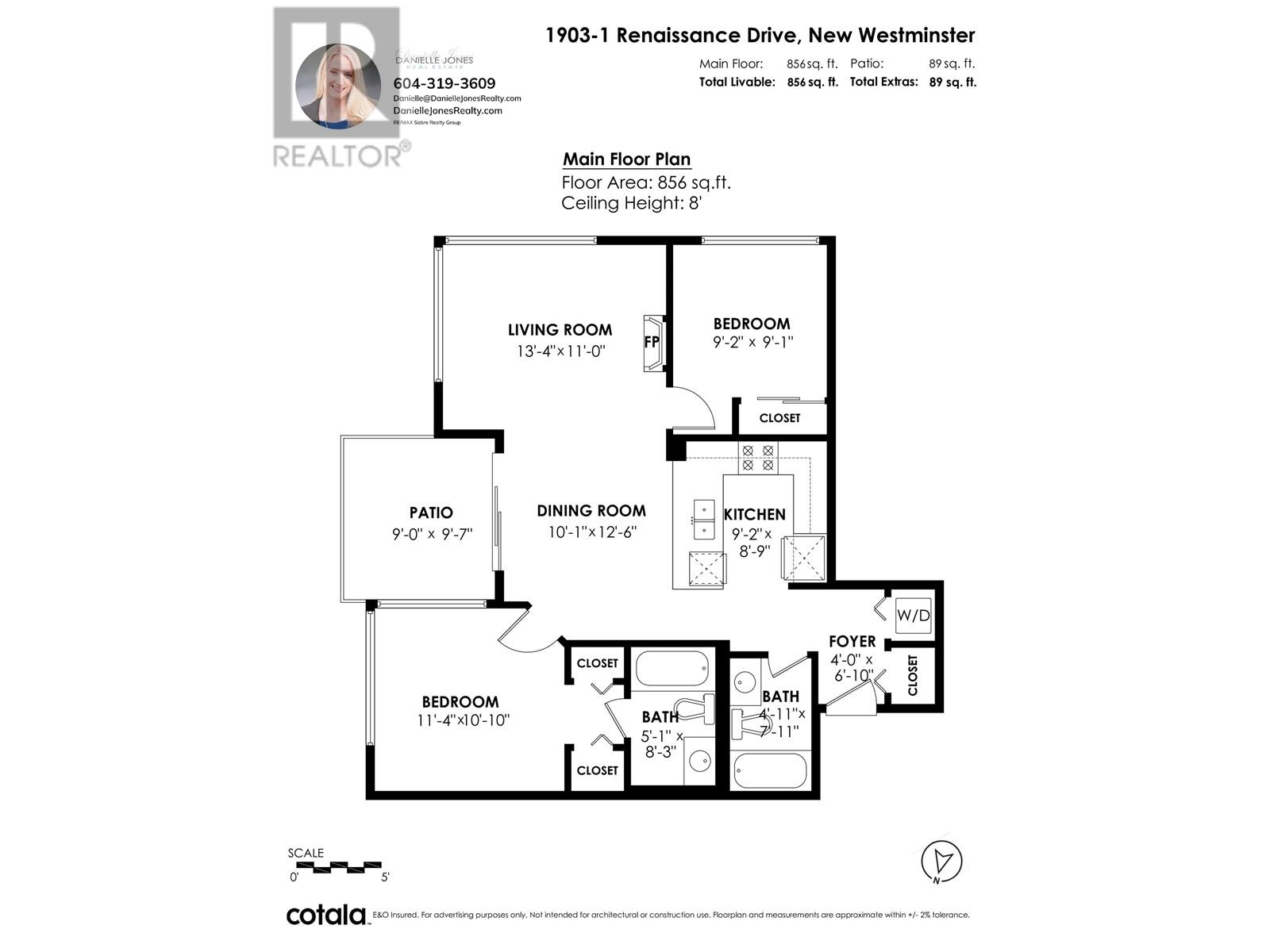 1903 1 Renaissance Square, New Westminster, British Columbia  V3M 0B6 - Photo 38 - R2984931