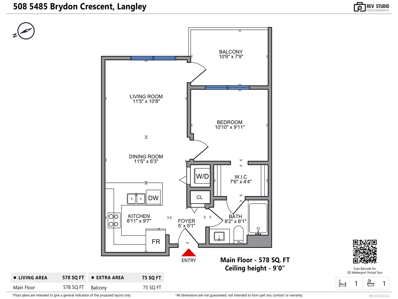 508 5485 Brydon Crescent, Langley, British Columbia  V3A 0N5 - Photo 19 - R2984454