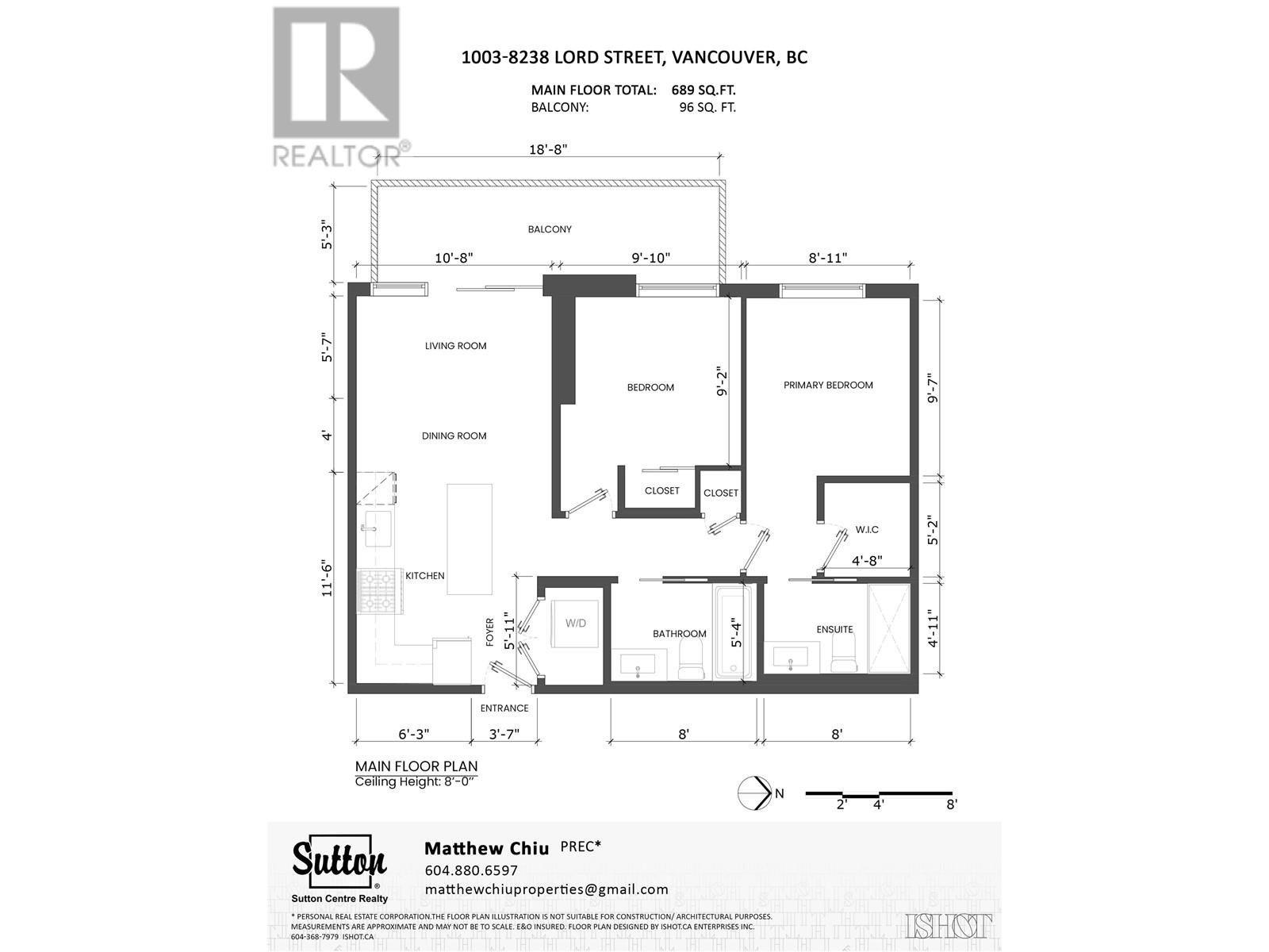 1003 8238 Lord Street, Vancouver, British Columbia  V6P 0G7 - Photo 30 - R2984708