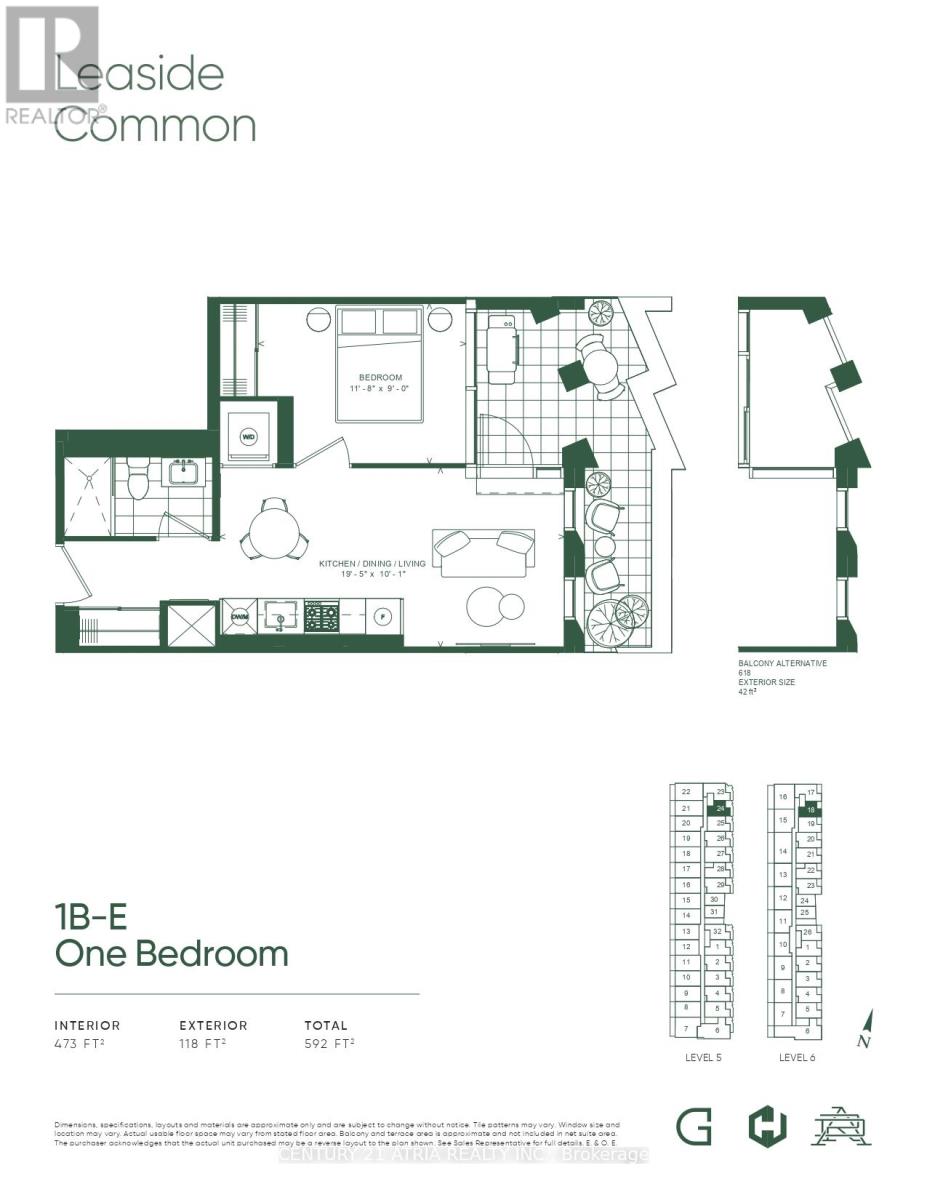 618 - 1710 -1726 Bayview Avenue, Toronto, Ontario  M4G 3C4 - Photo 12 - C12056540