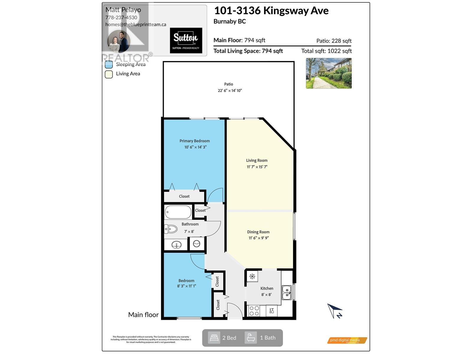 101 3136 Kingsway, Vancouver, British Columbia  V5R 5K1 - Photo 12 - R2984137
