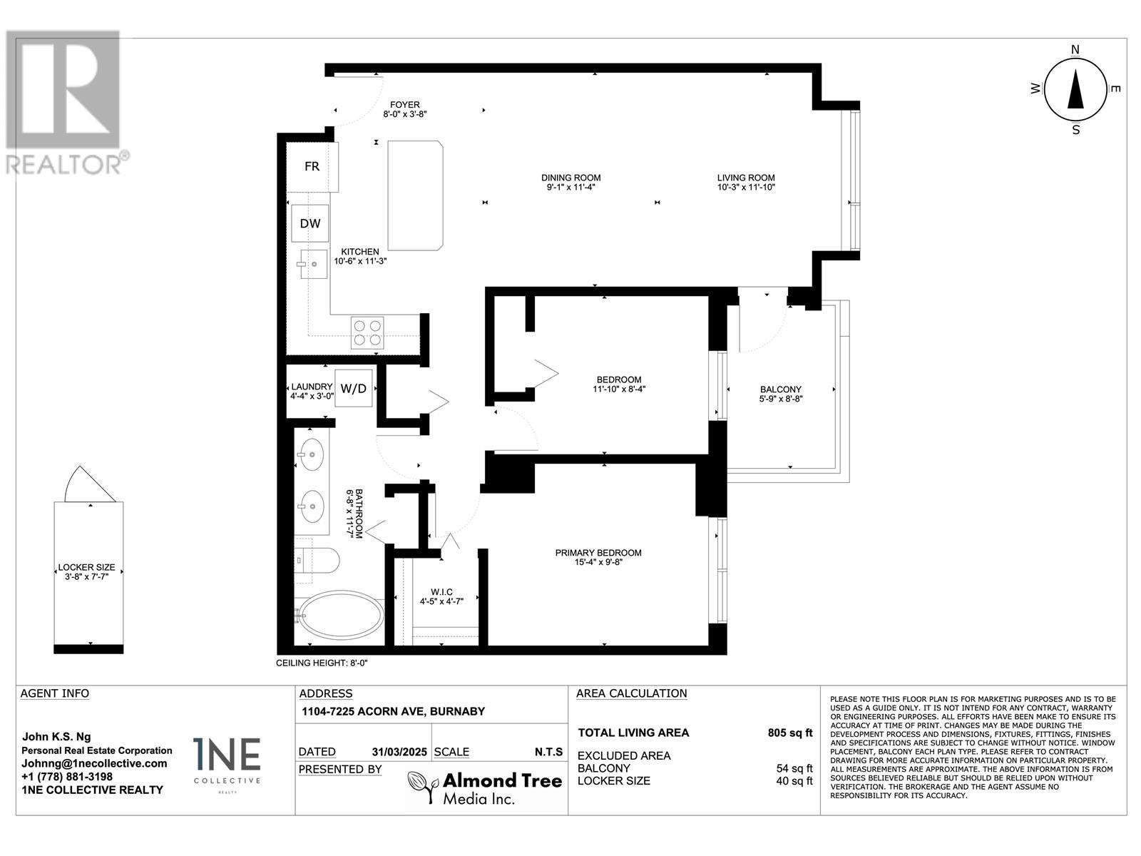 1104 7225 Acorn Avenue, Burnaby, British Columbia  V5E 0A9 - Photo 3 - R2984629