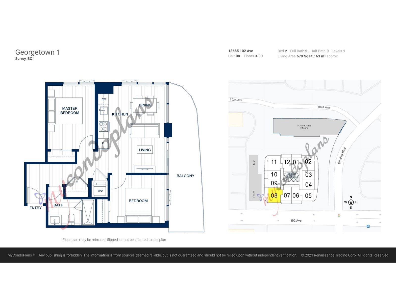 1608 13685 102 Avenue, Surrey, British Columbia  V3T 1N7 - Photo 33 - R2983587