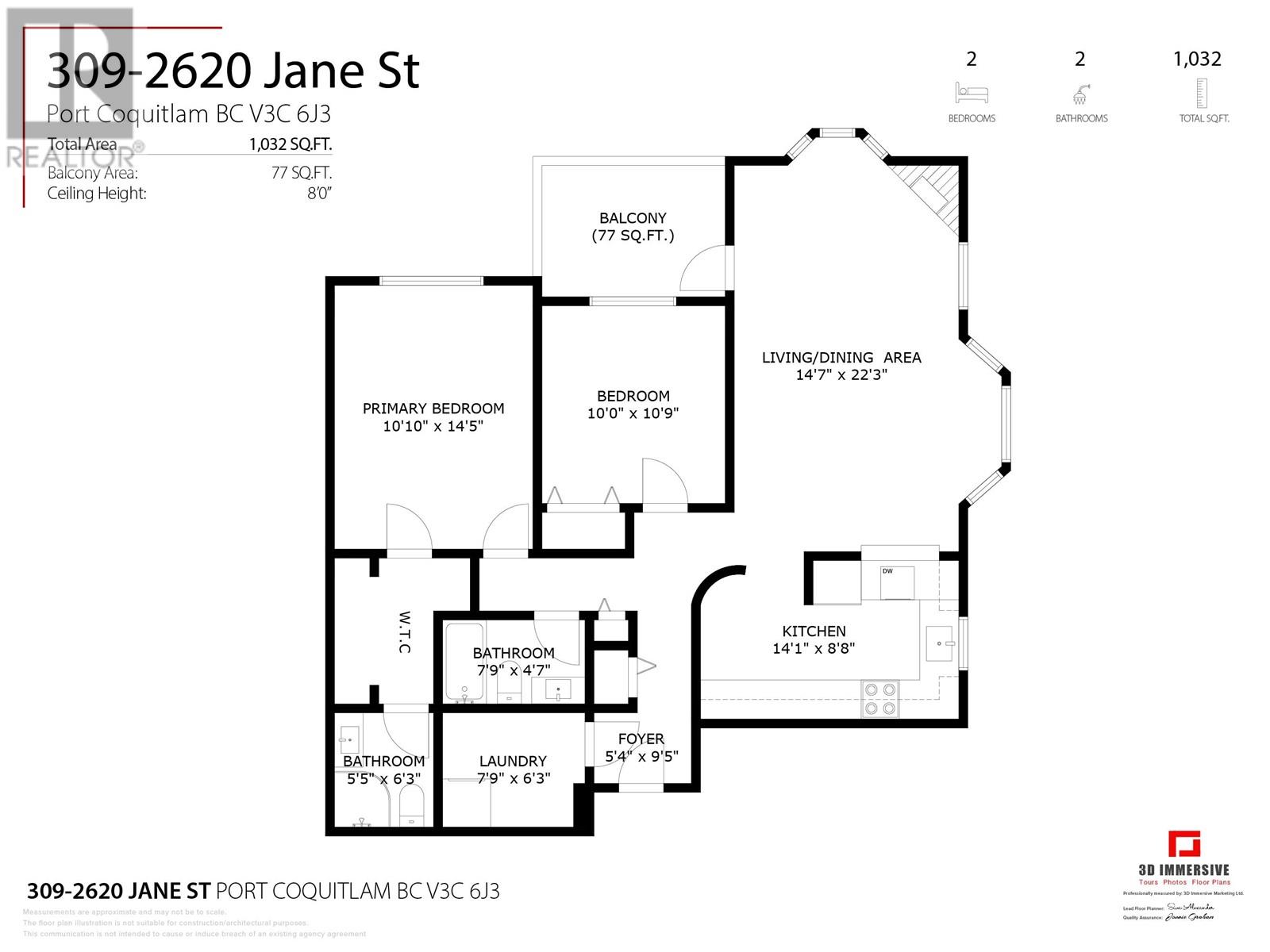 309 2620 Jane Street, Port Coquitlam, British Columbia  V3C 6J3 - Photo 2 - R2984284
