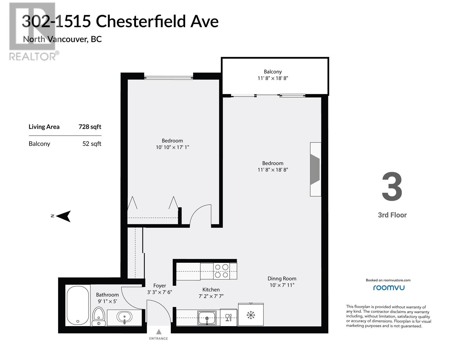 302 1515 Chesterfield Avenue, North Vancouver, British Columbia  V7M 2N5 - Photo 6 - R2982863