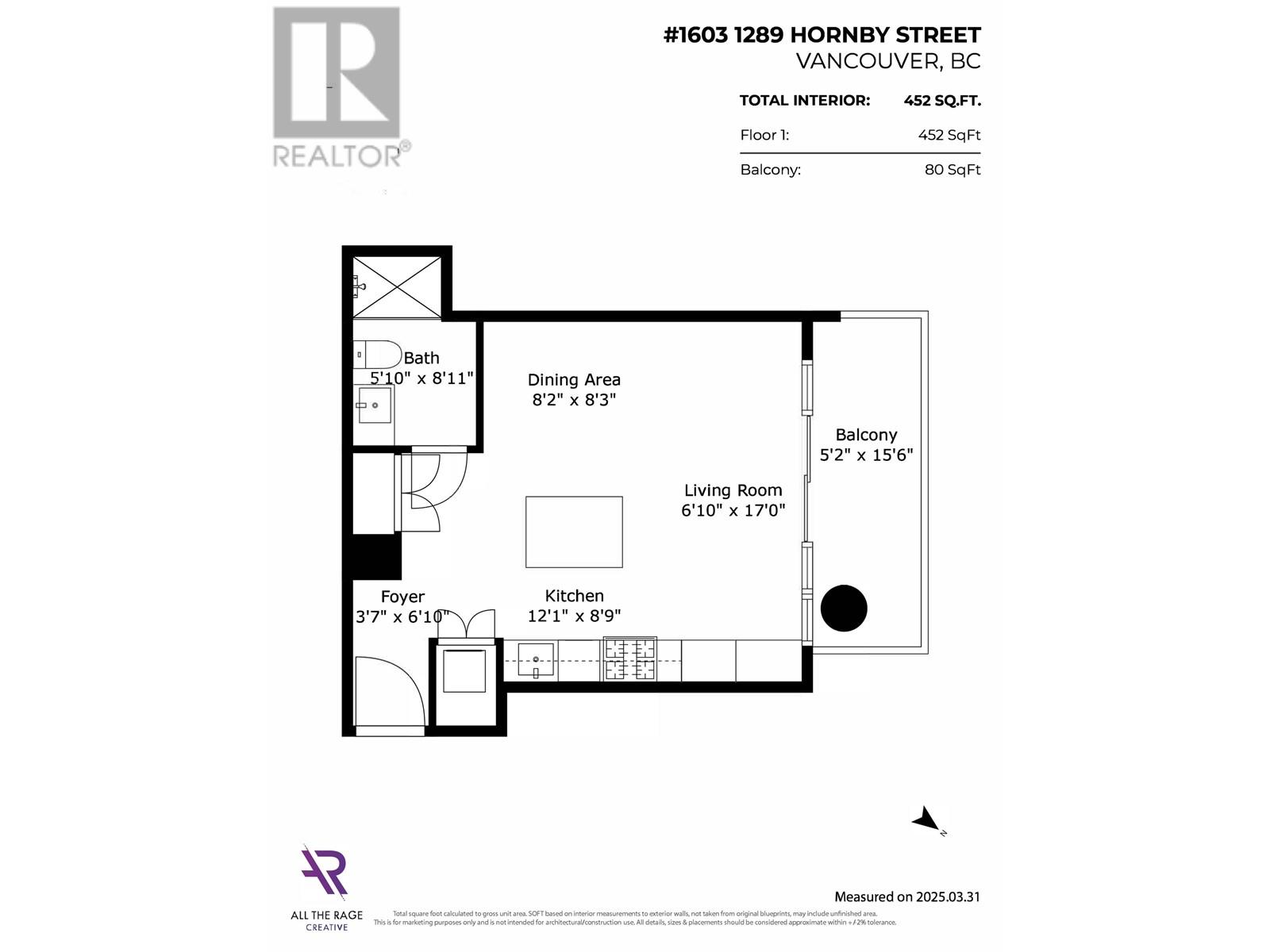 1603 1289 Hornby Street, Vancouver, British Columbia  V6Z 0G7 - Photo 20 - R2985871