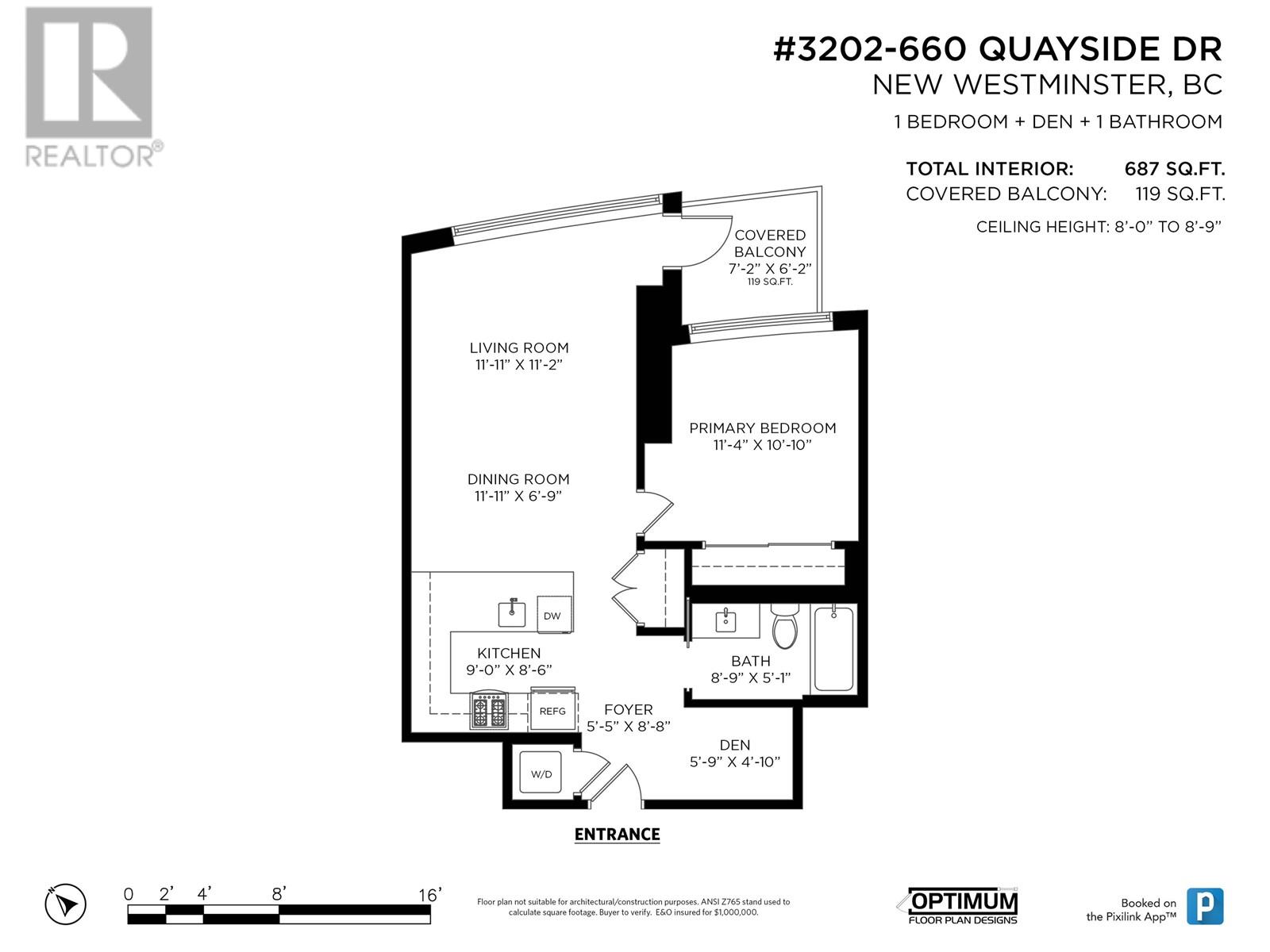 3202 660 Quayside Drive, New Westminster, British Columbia  V3M 0P1 - Photo 40 - R2986240