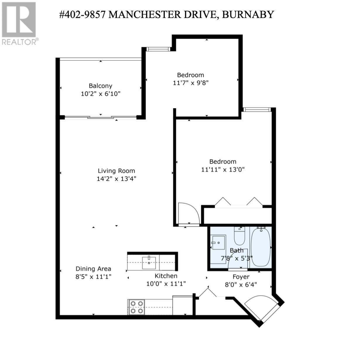 402 9857 Manchester Drive, Burnaby, British Columbia  V3N 4P5 - Photo 2 - R2984534