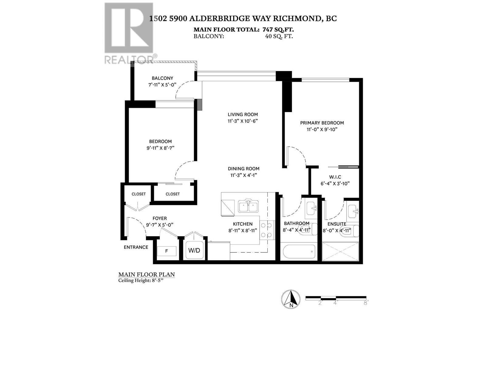 1502 5900 Alderbridge Way, Richmond, British Columbia  V6X 0B6 - Photo 12 - R2982211