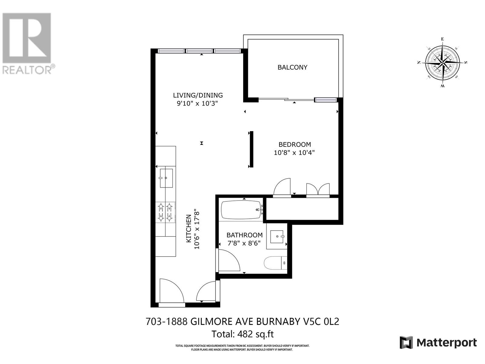 703 1888 Gilmore Avenue, Burnaby, British Columbia  V5C 0L2 - Photo 17 - R2976331