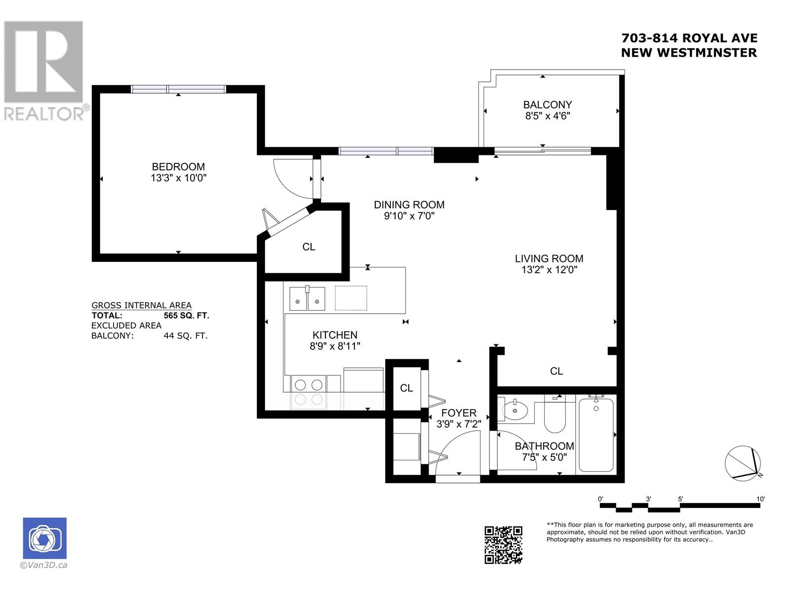 703 814 Royal Avenue, New Westminster, British Columbia  V3M 1J9 - Photo 26 - R2986386