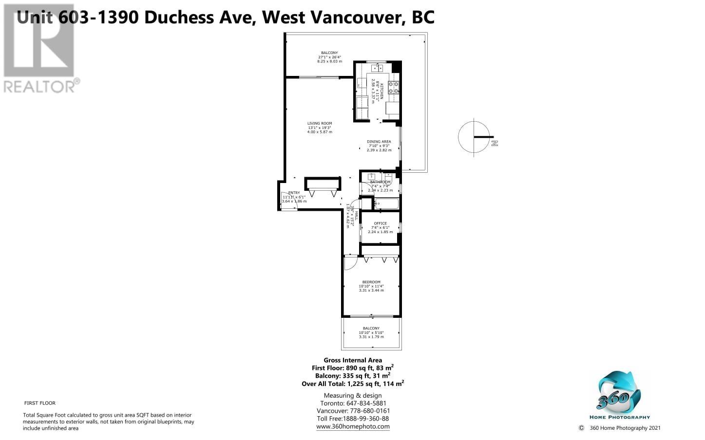 603 1390 Duchess Avenue, West Vancouver, British Columbia  V7T 1H6 - Photo 26 - R2985069