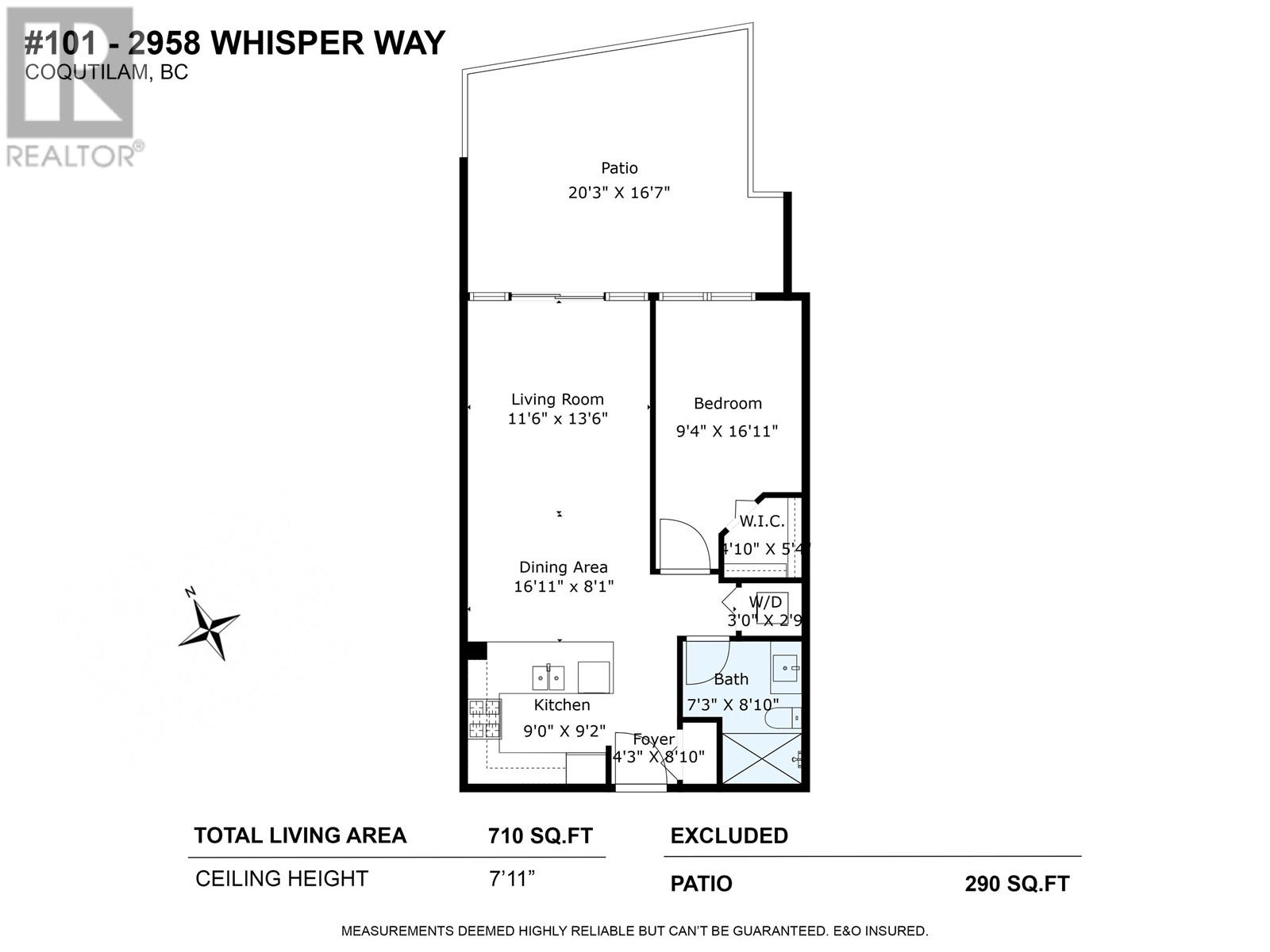 101 2958 Whisper Way, Coquitlam, British Columbia  V3E 3S7 - Photo 27 - R2986635
