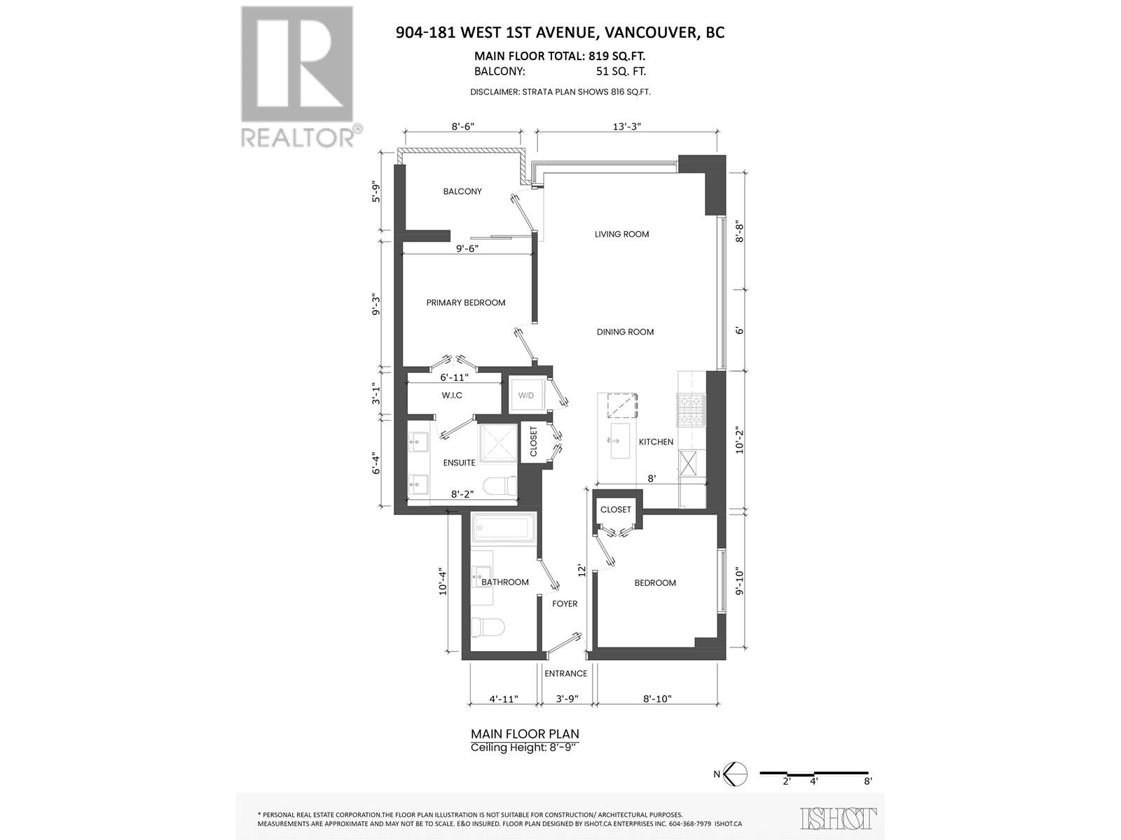 904 181 W 1st Avenue, Vancouver, British Columbia  V5Y 0E3 - Photo 13 - R2986788