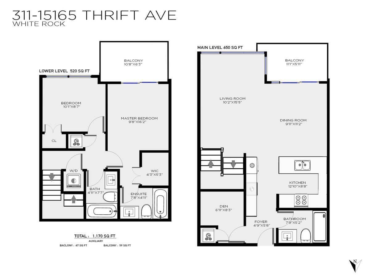 311 15165 Thrift Avenue, Surrey, British Columbia  V4B 0C1 - Photo 22 - R2986305