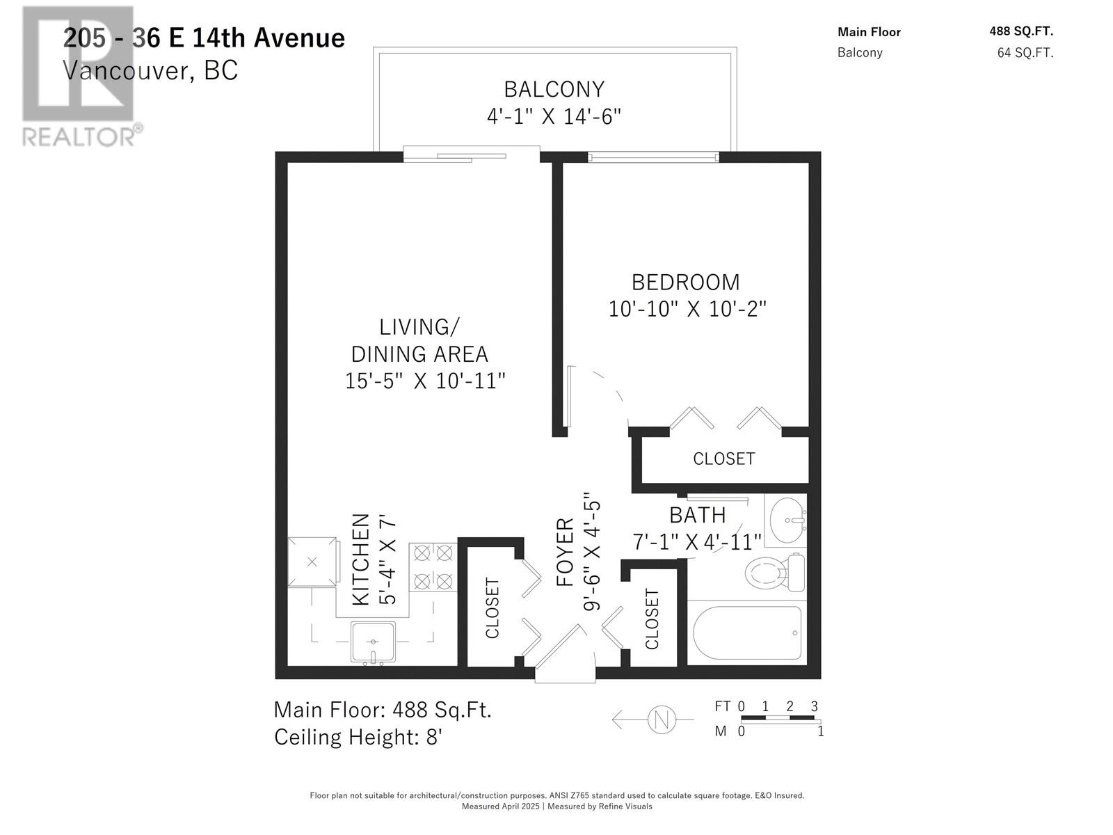 205 36 E 14th Avenue, Vancouver, British Columbia  V5T 4C9 - Photo 14 - R2987067