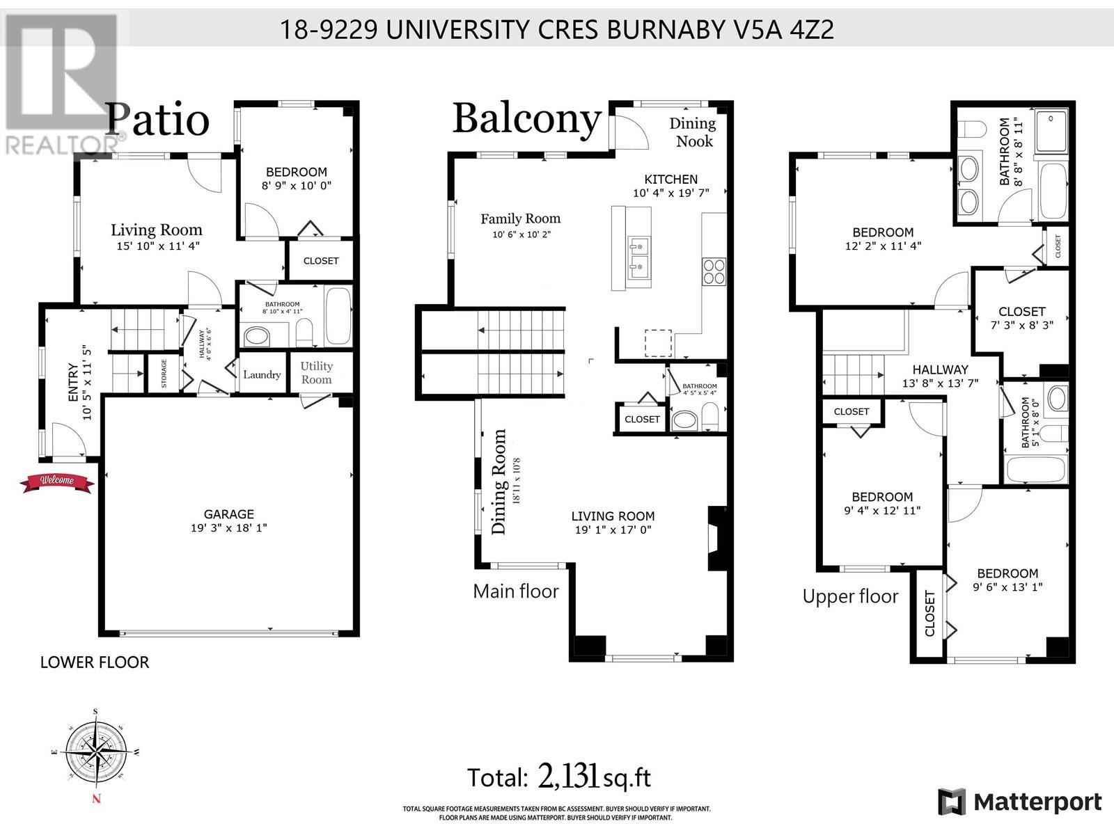 18 9229 University Crescent, Burnaby, British Columbia  V5A 4Z2 - Photo 3 - R2986846