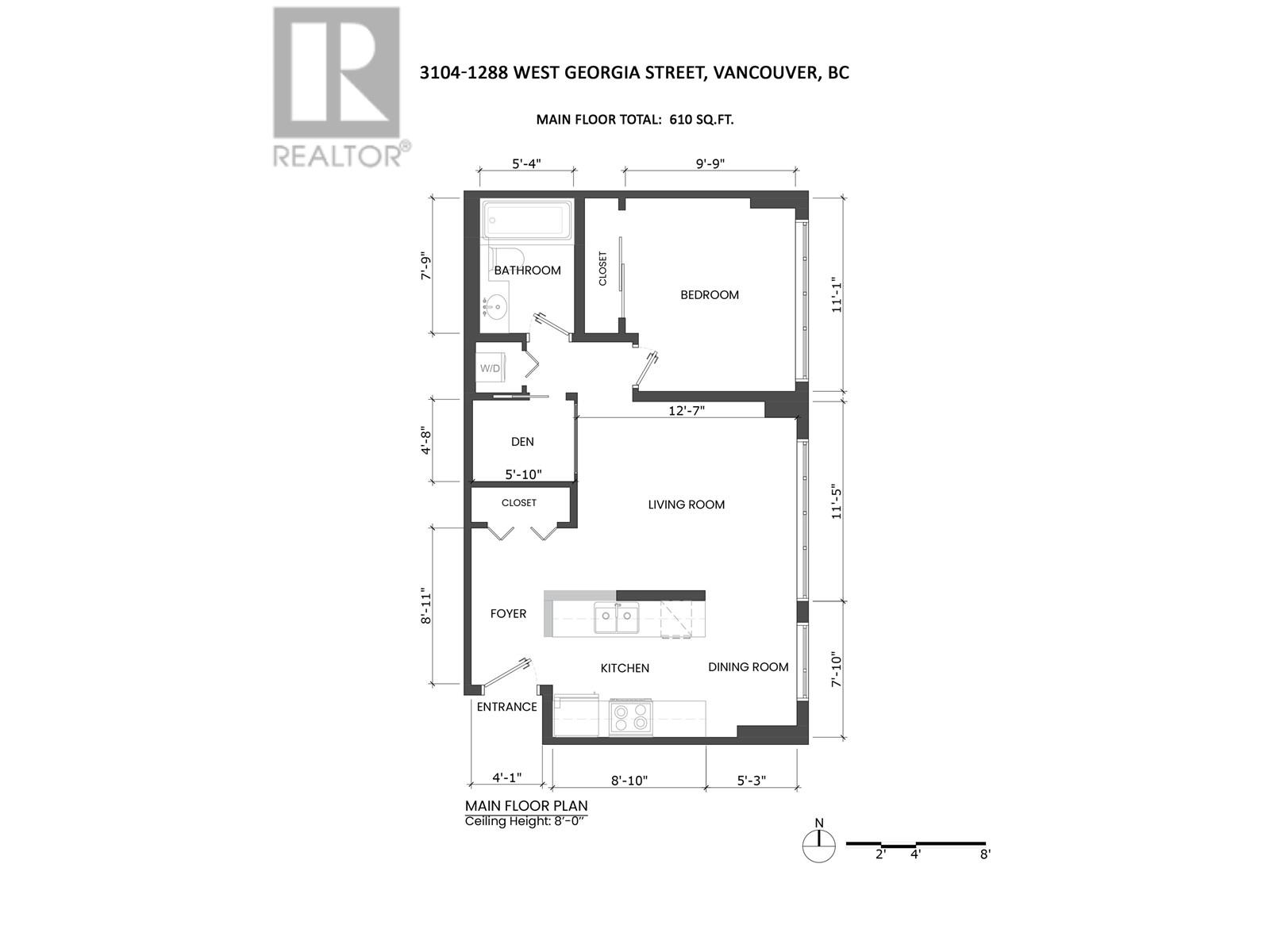 3104 1288 W Georgia Street, Vancouver, British Columbia  V6E 4R3 - Photo 28 - R2987514
