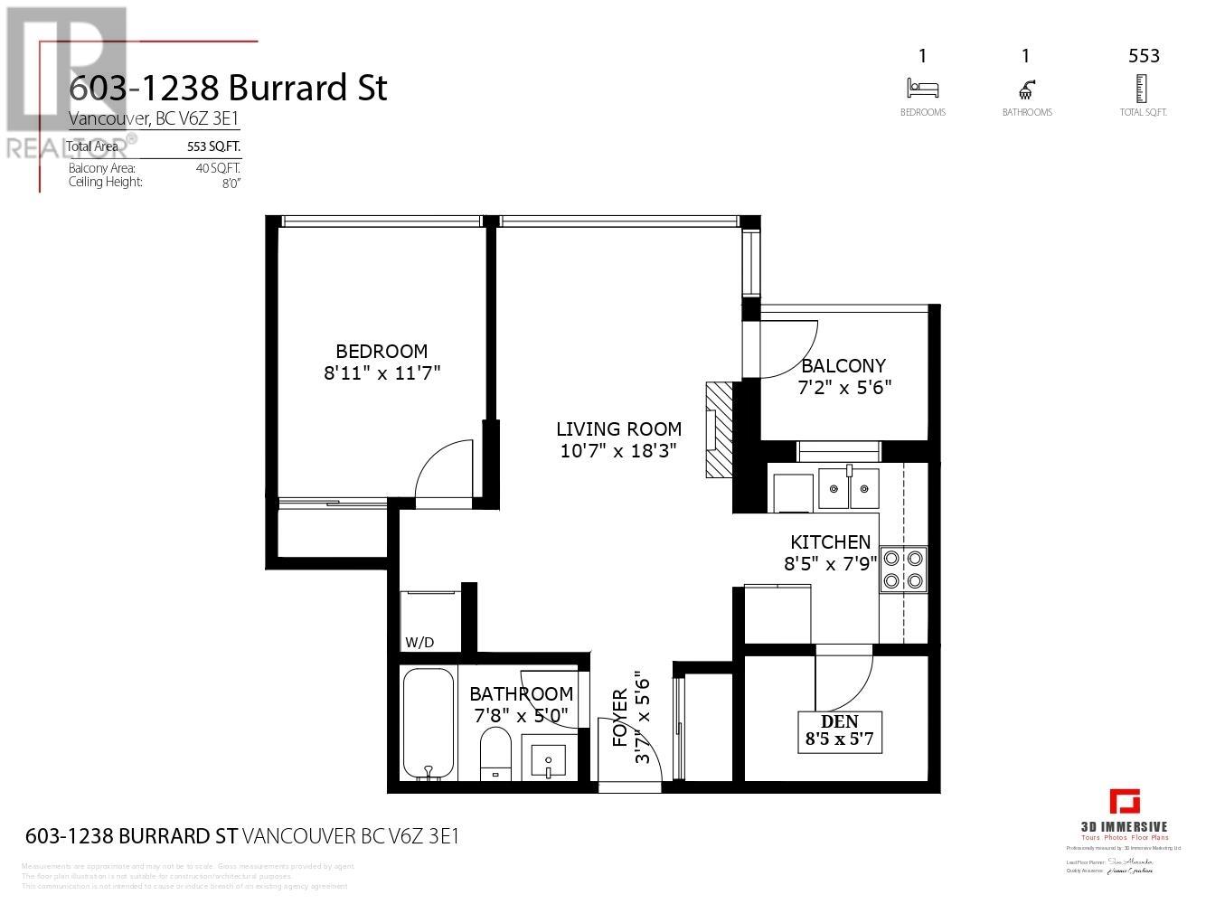 603 1238 Burrard Street, Vancouver, British Columbia  V6Z 3E1 - Photo 31 - R2978890