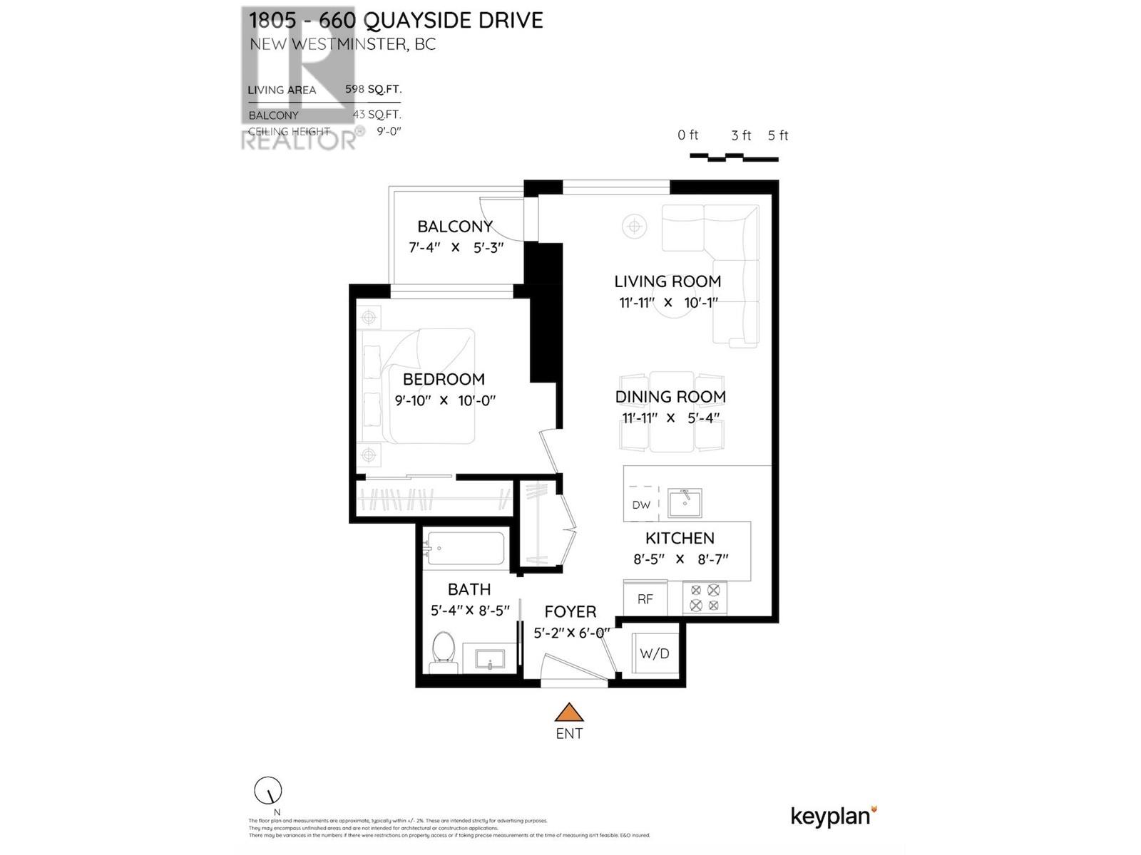 1805 660 Quayside Drive, New Westminster, British Columbia  V3M 0P2 - Photo 40 - R2988055