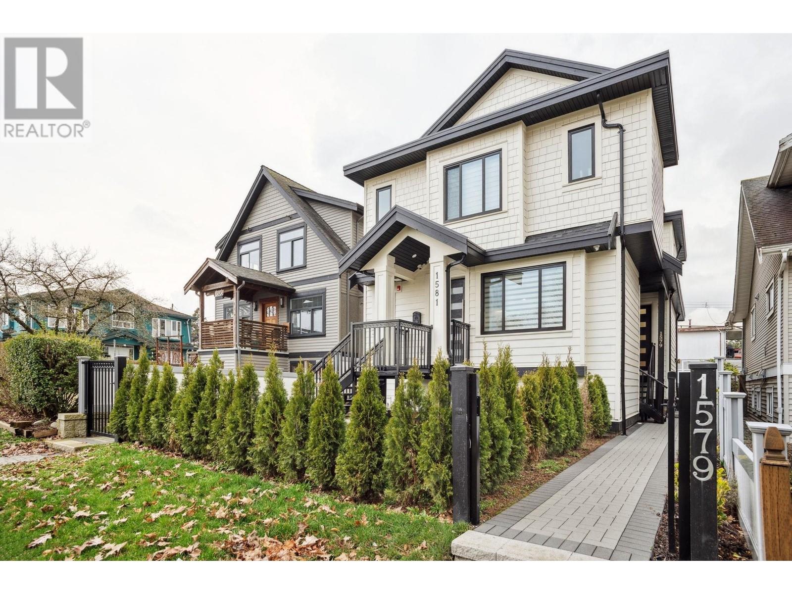 1579 RUPERT STREET, vancouver, British Columbia