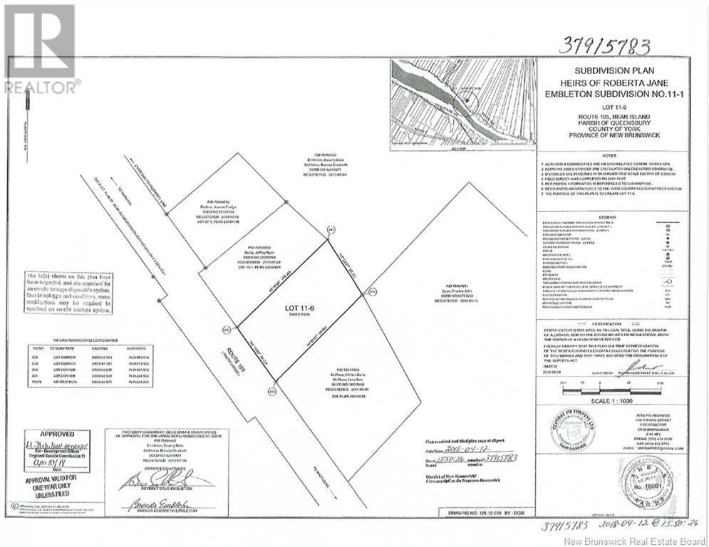 Lot 11-6 Route 105, Bear Island, New Brunswick  E6L 1H2 - Photo 13 - NB116068