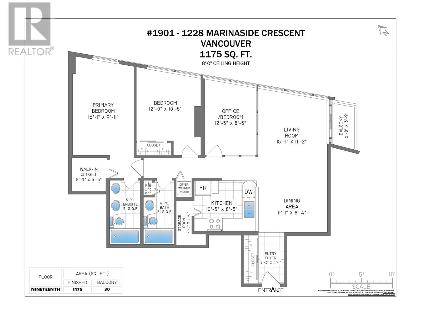 1901 1228 Marinaside Crescent, Vancouver, British Columbia  V5S 2L7 - Photo 21 - R2989149