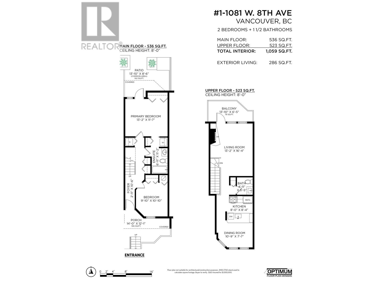 1 1081 W 8th Avenue, Vancouver, British Columbia  V6H 1C3 - Photo 23 - R2989233