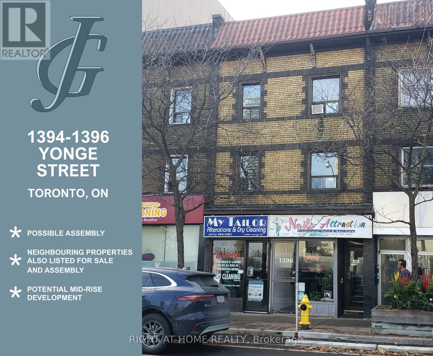 1394/1396 Yonge Street, Toronto (Yonge-St. Clair), Ontario  M4T 1Y5 - Photo 1 - C12078502