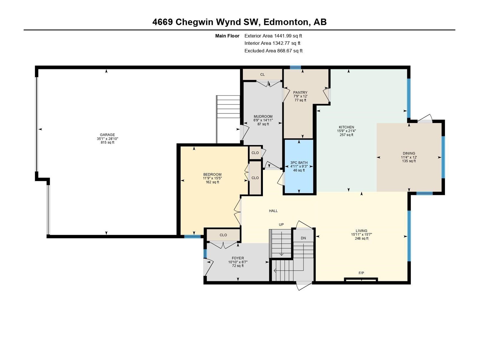4669 Chegwin Wd Sw, Edmonton, Alberta  T6W 4A7 - Photo 32 - E4430504