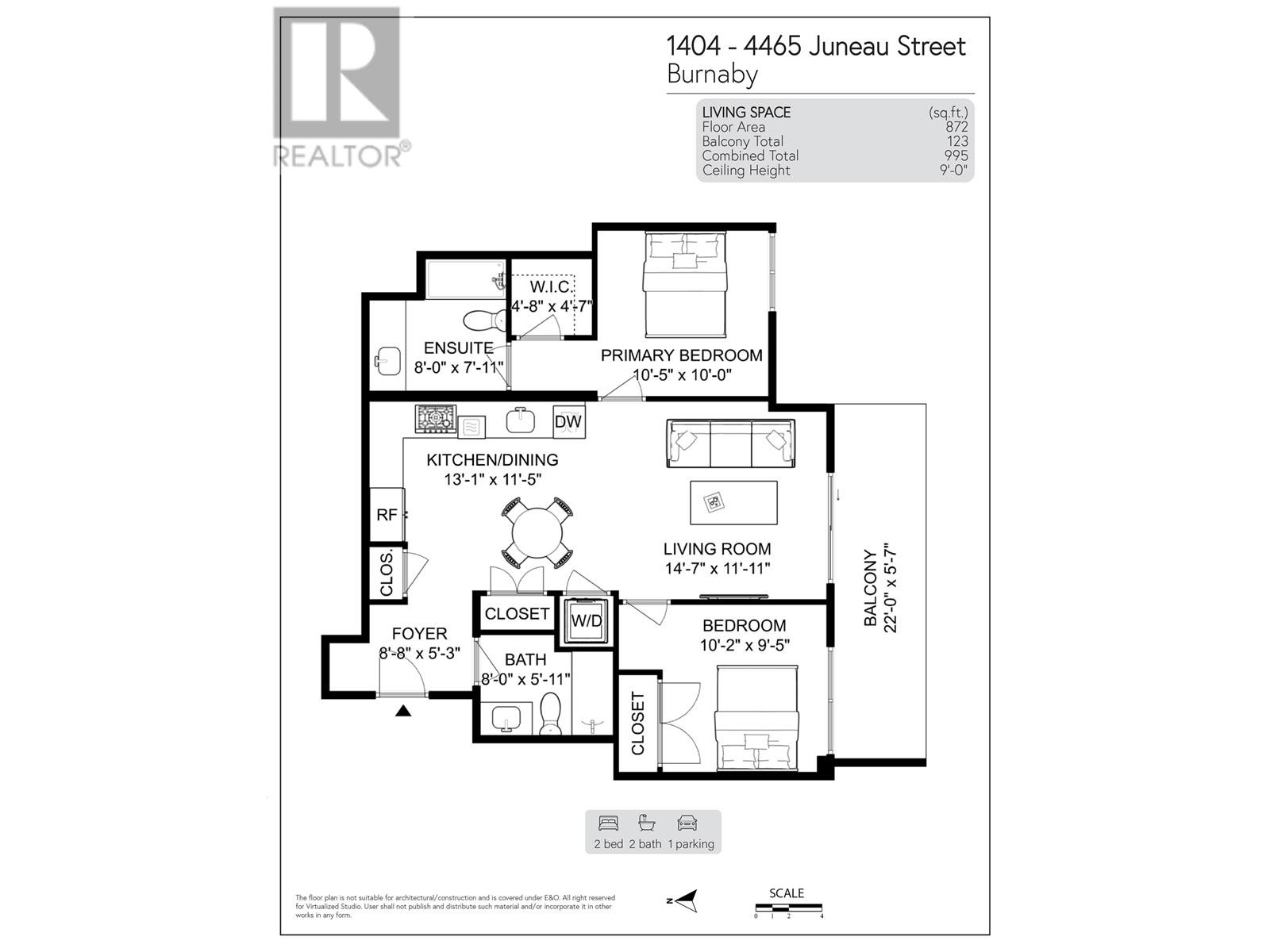 1404 4465 Juneau Street, Burnaby, British Columbia  V5C 0L8 - Photo 34 - R2987175