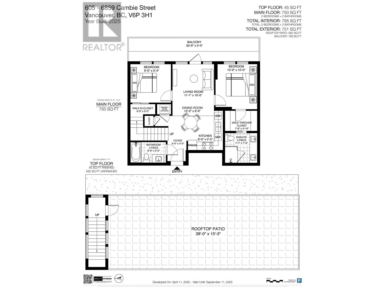 605 6859 Cambie Street, Vancouver, British Columbia  V6P 0M4 - Photo 40 - R2988216