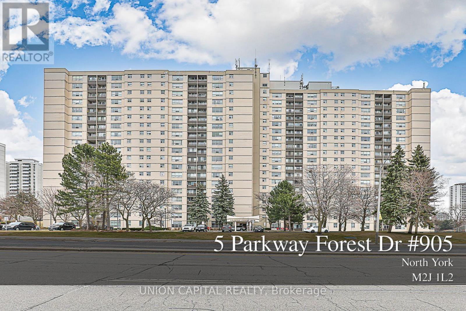 905 - 5 Parkway Forest Drive, Toronto, Ontario  M2J 1L2 - Photo 1 - C12080136