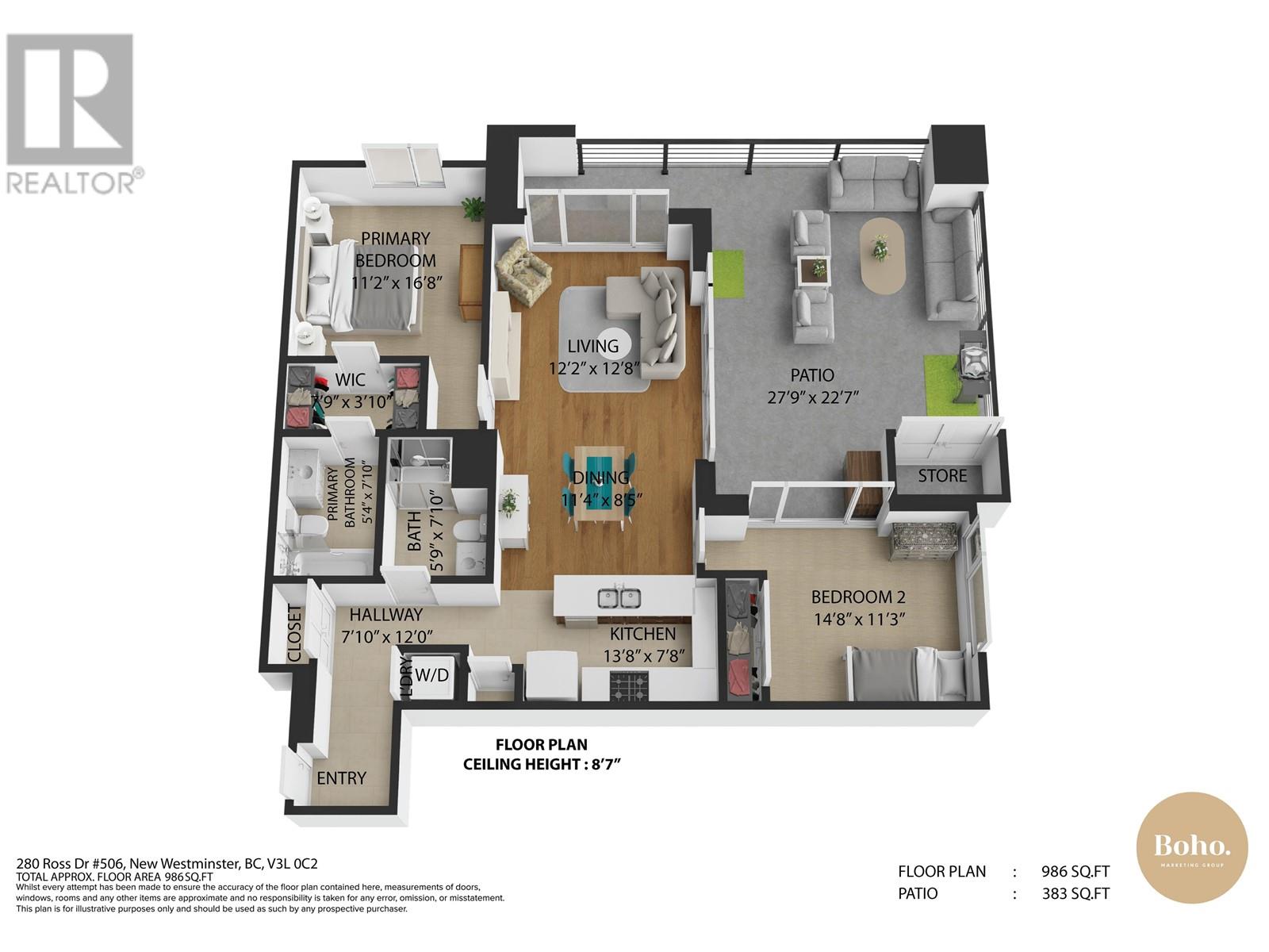 506 280 Ross Drive, New Westminster, British Columbia  V3L 0C2 - Photo 4 - R2989755