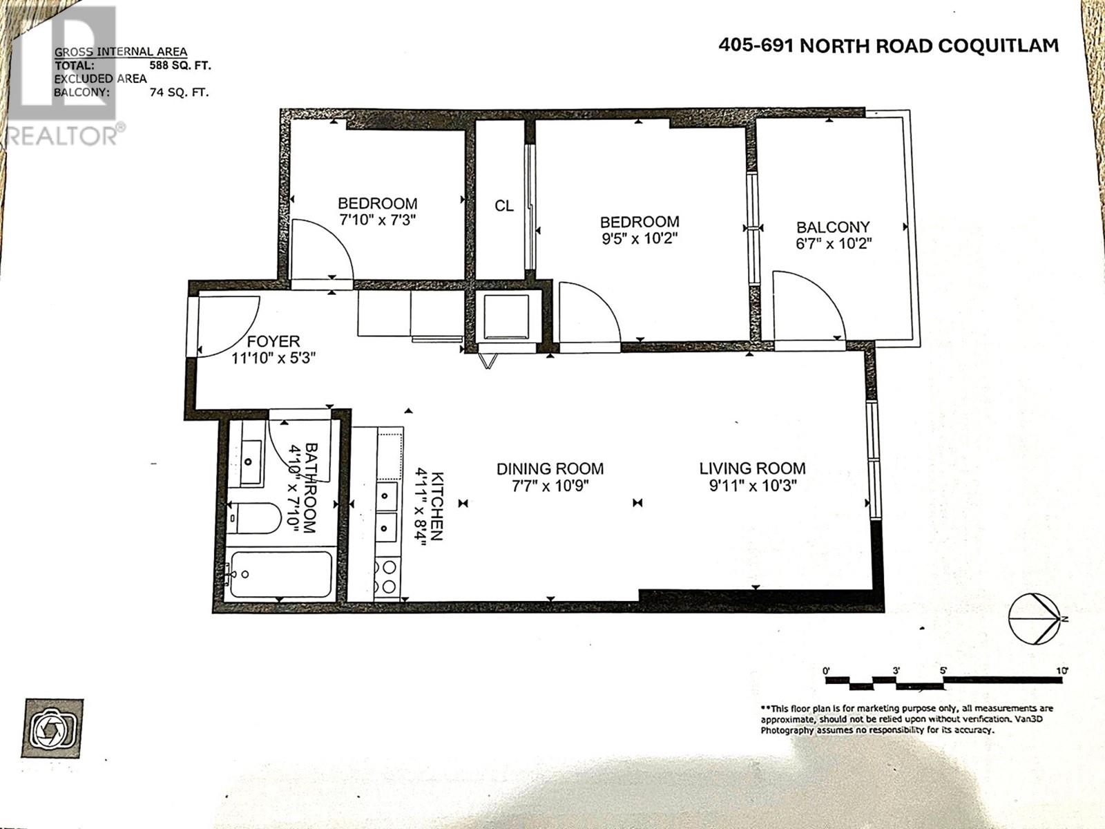 405 691 North Road, Coquitlam, British Columbia  V3J 0H9 - Photo 21 - R2987976