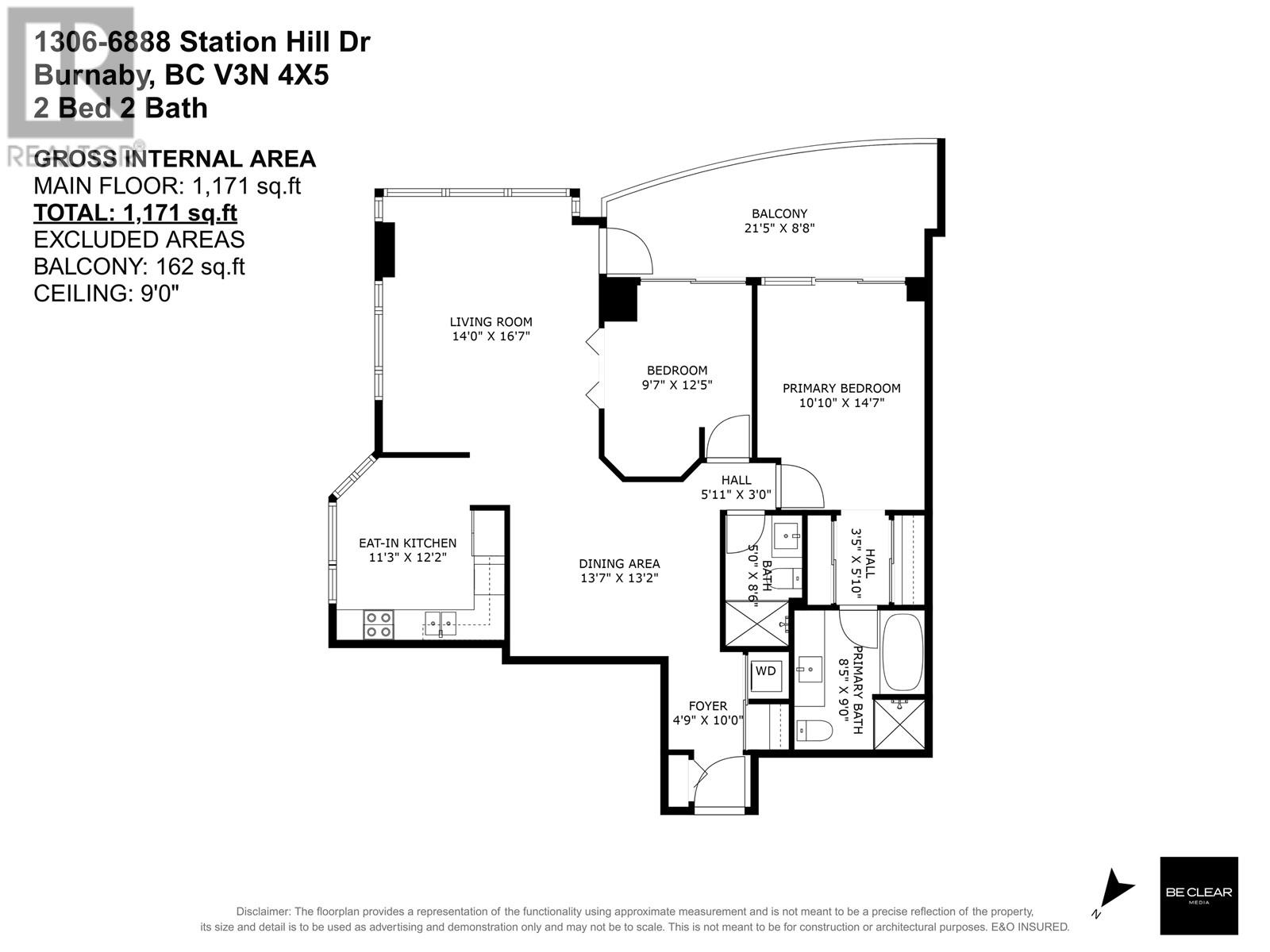 1306 6888 Station Hill Drive, Burnaby, British Columbia  V3N 4X5 - Photo 4 - R2989995