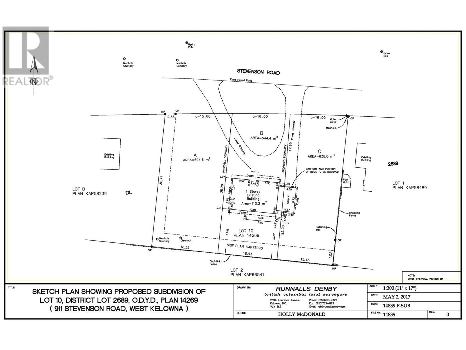 911 Stevenson Road Lot# Prop Lot 2, West Kelowna, British Columbia  V1Z 1N3 - Photo 2 - 10343494